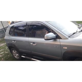Chrómové kryty kľučiek (4 ks, nerez) Hyundai Tucson JM 2004– fotografia 1
