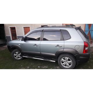 Chrómové kryty kľučiek (4 ks, nerez) Hyundai Tucson JM 2004– fotografia 3