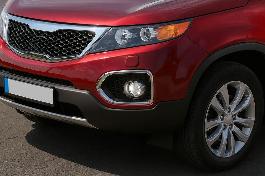 Kia Sorento II XM 2009–2014 Rámiky hmloviek 2010-2013 (2 ks, nerez) Image