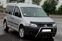 Volkswagen Caddy 2004–2010 Predný ochranný rám WT003 (nerez) fotografia 9