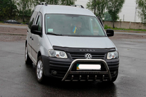 Volkswagen Caddy 2004–2010 Predný ochranný rám WT003 (nerez) fotografia 7