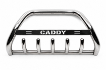 Volkswagen Caddy 2004–2010 Predný ochranný rám WT003 (nerez) 60 mm, bez nápisu fotografia 3