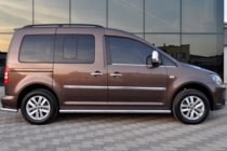 Volkswagen Caddy 2004–2010 Bočné rúrky BB001 (2 ks, nerez) fotografia 2