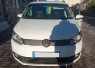 Volkswagen Caddy 2010–2015 Zimná clona na masku chladiča (horná) Matná fotografia 2