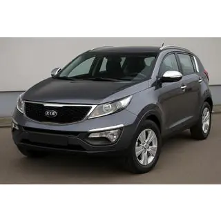 Nerezové kryty spätných zrkadiel (2 ks) Kia Sportage 2010–2015 fotografia 3