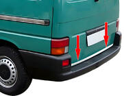 Volkswagen T4 Transporter 1990–2003 Nerezová lišta na hranu batožinového priestoru fotografia 1