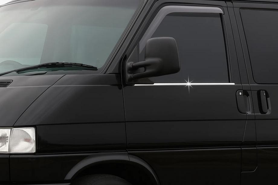 Volkswagen T4 Transporter 1990–2003 Vonkajšie okenné lišty (2 ks, nerez) Image