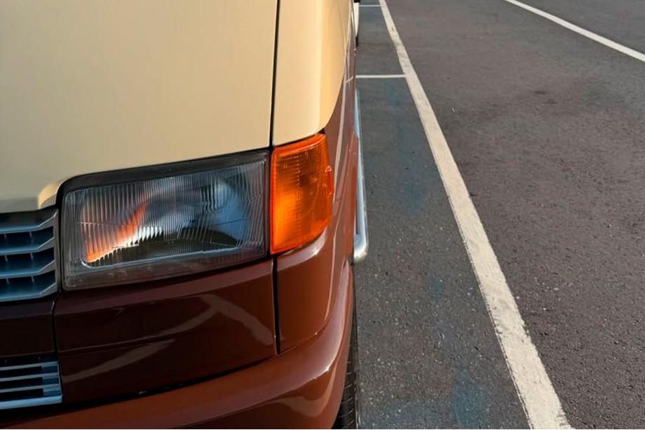 Volkswagen T4 Transporter 1990–2003 Bočné nášľapy Premium (2 ks, nerez) Dlhý rázvor, 60 mm Fotografia 7
