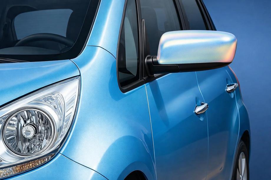 Kia Venga 2010–2019 Chromové kryty spätných zrkadiel (2 ks, nerez) Fotografia 1