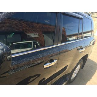 Chrómové kryty kľučiek dverí (4 ks, nerez) Lexus LX570/450d 2008–2022 fotografia 4
