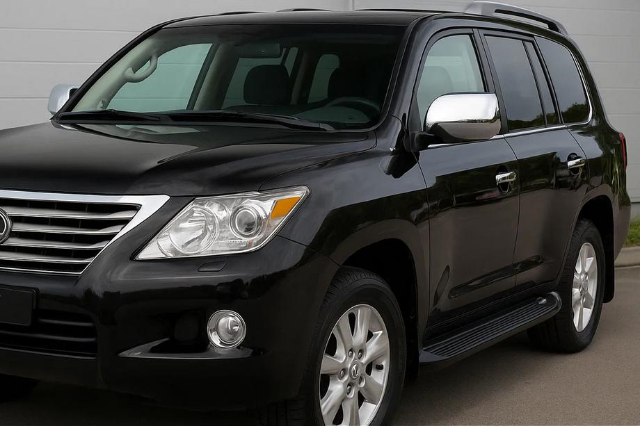 Lexus LX570/450d 2008–2022 Nerezové kryty zrkadiel (2008-2012, 2 ks) Image
