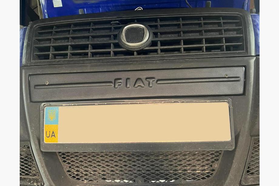 Fiat Doblo I 2005–2010 Stredný zimný kryt masky chladiča Image