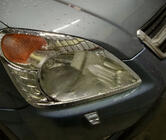 Honda CRV 2001–2006 Chrómové kryty predných svetlometov (2 ks, plast) fotografia 3