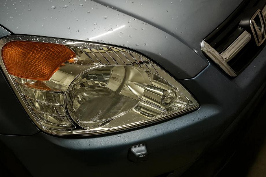 Honda CRV 2001–2006 Chrómové kryty predných svetlometov (2 ks, plast) Image