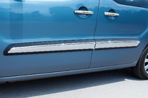 Citroen Berlingo 2008–2018 Dverové lišty (4 ks, nerez) Carmos - turecká oceľ fotografia 1