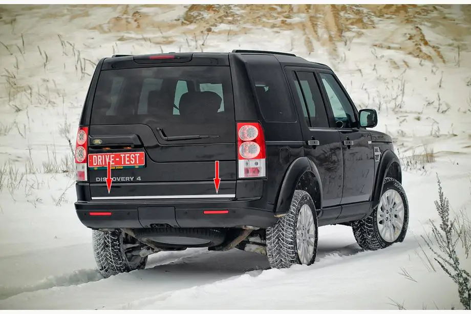 Land Rover Discovery IV 2009–2017 Nerezová lišta hrany kufra Image