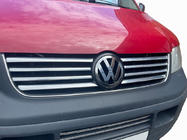 Volkswagen T5 Transporter 2003–2010 Lišty na mriežku (8 pásikov, nerez) Carmos - turecká oceľ fotografia 1