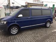 Volkswagen T5 Transporter 2003–2010 Dverové lišty (nerez, chróm) 1 dvere, dlhý rázvor, Carmos – turecká oceľ fotografia 6