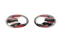 Nissan Qashqai 2010–2014 Lemovanie hmloviek so zapustením (2 ks, plast) fotografia 7