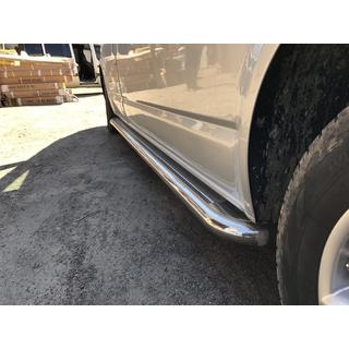 Bočné nášľapy Premium (2 ks, nerez) Volkswagen T5 Transporter 2003–2010 fotografia 1