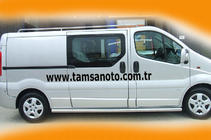 Nissan Primastar 2002–2014 Bočné rúrky (2 ks, nerez) 60 mm, dlhý rázvor fotografia 5