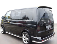 Volkswagen T5 Transporter 2003–2010 Zadný rohový ochranný oblúk AK005 (nerez) fotografia 1