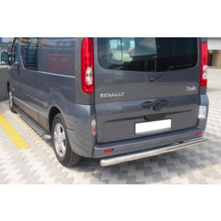 Zadný ochranný oblúk AK002 (nerez) Nissan Primastar 2002–2014 fotografia 1