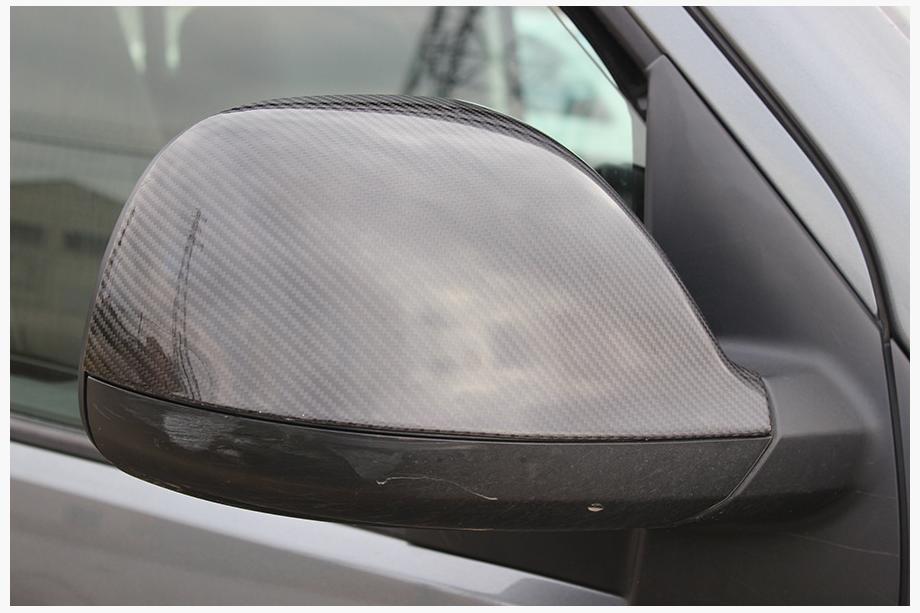 Volkswagen T5 2010–2015 Kryty spätných zrkadiel (2 ks, karbón) Fotografia 6
