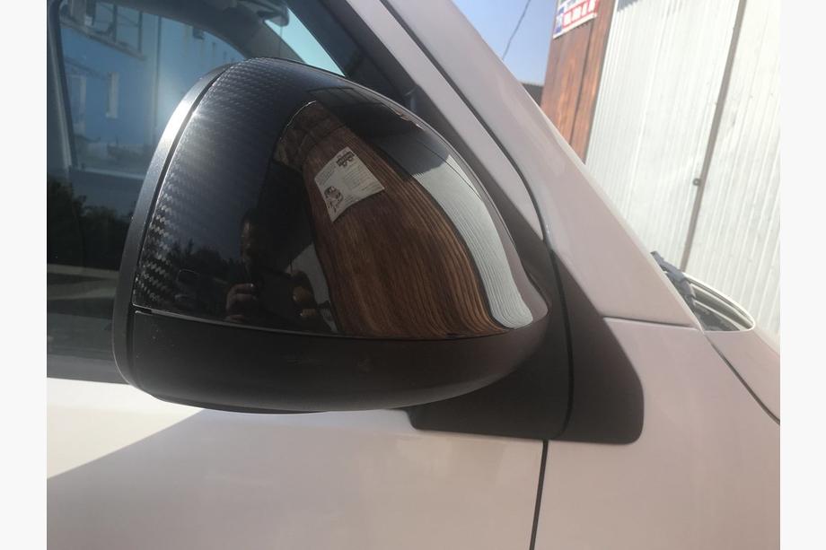 Volkswagen T5 2010–2015 Kryty spätných zrkadiel (2 ks, karbón) Fotografia 10