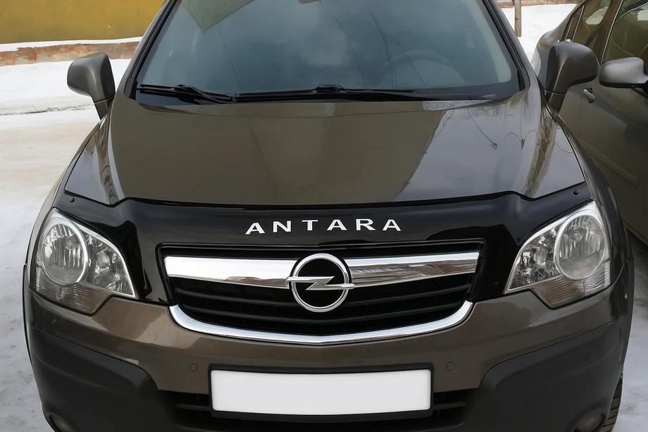 Opel Antara 2006–2017 Lišty na masku (3 ks, nerez) Image