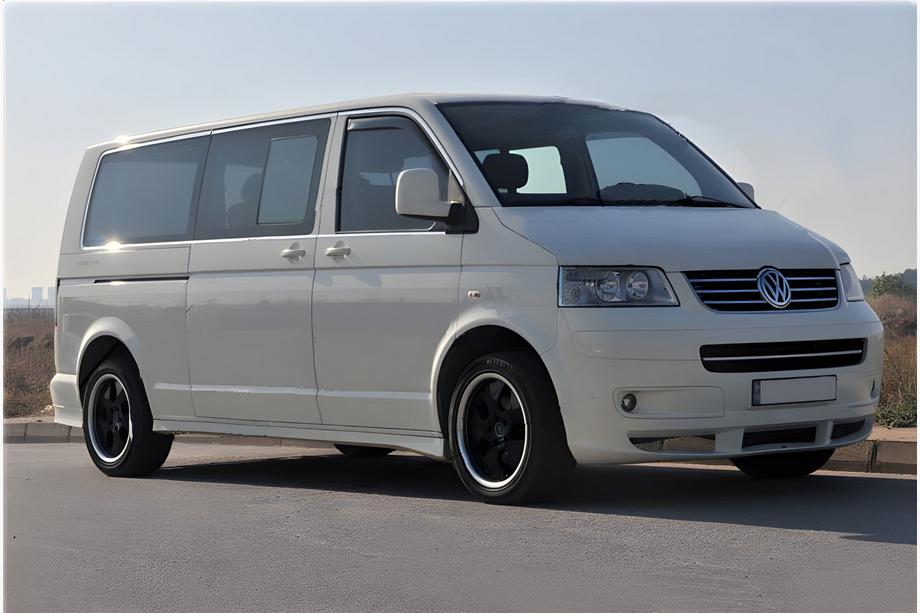 Volkswagen T5 2010–2015 Kompletné okenné lišty – sada (14 ks, nerez) Image