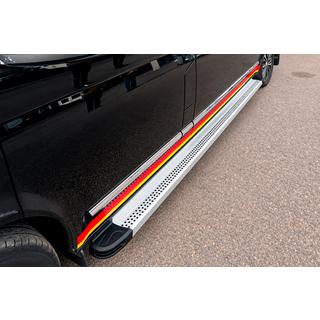 Bočné nášľapy Maya V2 (2 ks, hliník) Volkswagen T5 2010–2015 fotografia 4