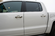 Volkswagen Amarok 2010–2022 Chrómové kryty kľučiek (4 ks, nerez) fotografia 1