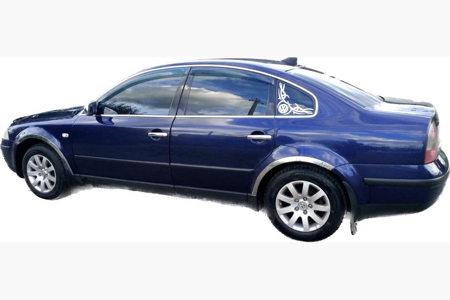 Volkswagen Passat B5 1997–2005 Chrómové kryty kľučiek dverí (4 ks, nerez) Carmos - turecká oceľ Fotografia 2