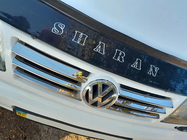 Volkswagen Sharan 1995–2010 Lišty na masku chladiča (nerez) 1995-2000 rok, 6 líšt fotografia 1