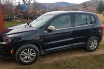 Volkswagen Tiguan 2007–2016 Nerezové kryty spätných zrkadiel (2 ks) ABS plast fotografia 5