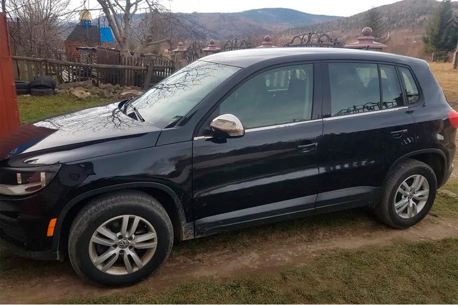 Volkswagen Tiguan 2007–2016 Nerezové kryty spätných zrkadiel (2 ks) OmsaLine – talianska nehrdzavejúca oceľ Fotografia 5