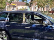 Volkswagen Touareg 2002–2010 Chrómové kryty kľučiek (4 ks, nerez) Bez čipu, OmsaLine – talianska nerezová oceľ fotografia 3