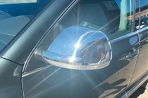Volkswagen Touareg 2002–2010 Nerezové kryty zrkadiel 2007-2010 (2 ks, nerez) Carmos - turecká oceľ fotografia 4