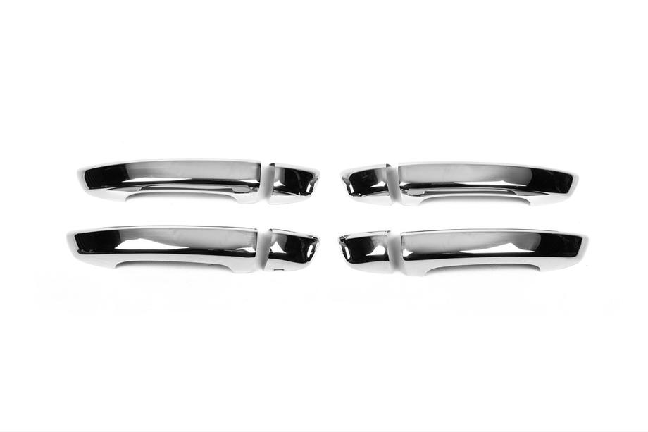 Volkswagen Touareg 2010–2018 Chrómové kryty kľučiek dverí (4 ks, nerez) Carmos - turecká oceľ Image
