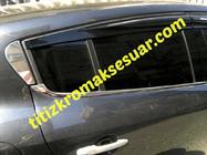 Renault Megane III 2009–2016 Horné lišty okien (HB, 6 ks, nerez) fotografia 5