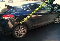 Renault Megane III 2009–2016 Horné lišty okien (HB, 6 ks, nerez) fotografia 3