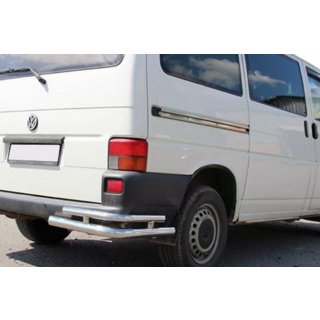 Zadné dvojité rohové chrániče AK003-Double (2 ks, nerez) Volkswagen T4 Transporter 1990–2003 fotografia 4