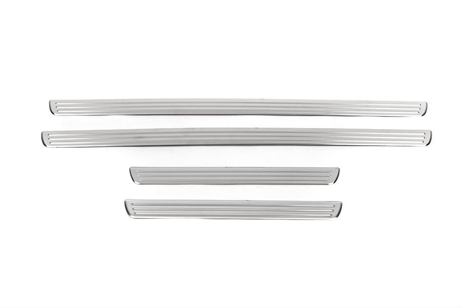 Volkswagen Passat B8 2015–2023 Vnútorné kryty prahov Carmos (4 ks, nerez) Image
