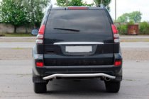 Toyota Land Cruiser Prado 120 2002–2009 Zadný ochranný rám AK008 fotografia 1