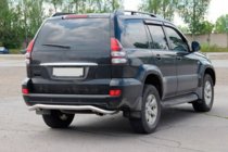 Toyota Land Cruiser Prado 120 2002–2009 Zadný ochranný rám AK008 fotografia 3