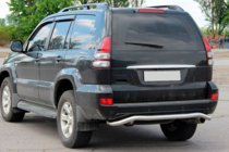 Toyota Land Cruiser Prado 120 2002–2009 Zadný ochranný rám AK008 fotografia 5
