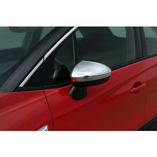 Nerezové chrómové kryty spätných zrkadiel (2 ks) Peugeot RCZ 2010–2015 fotografia 1