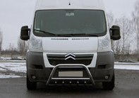 Peugeot Boxer 2006–2025 Predný ochranný rám WT003 (nerez) fotografia 5