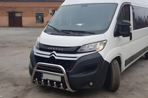 Peugeot Boxer 2006–2025 Predný ochranný rám WT003 (nerez) fotografia 4